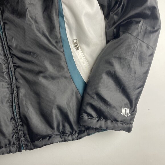 Philadelphia Eagles Womens M NFL Team Apparel Jacket Large Zip G-lll Football - Picture 6 of 16